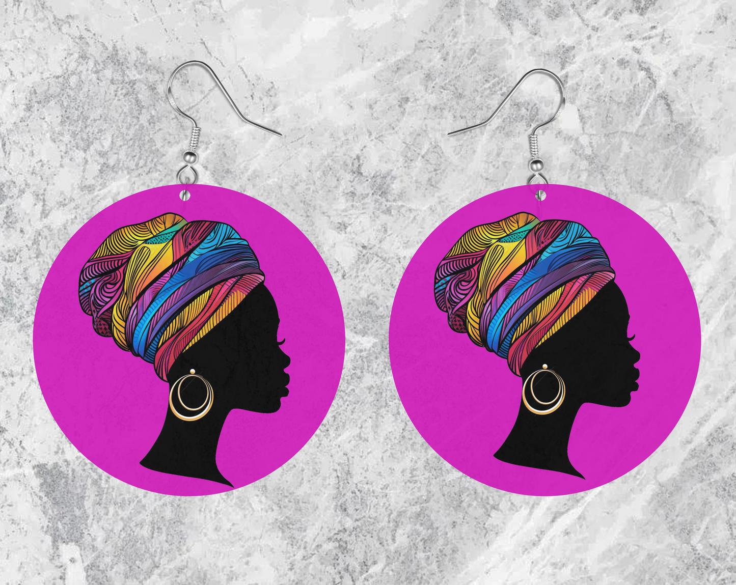 Turbanista Jumbo Earrings - New