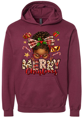 Messy Bun  Christmas Bae (Unisex)- New