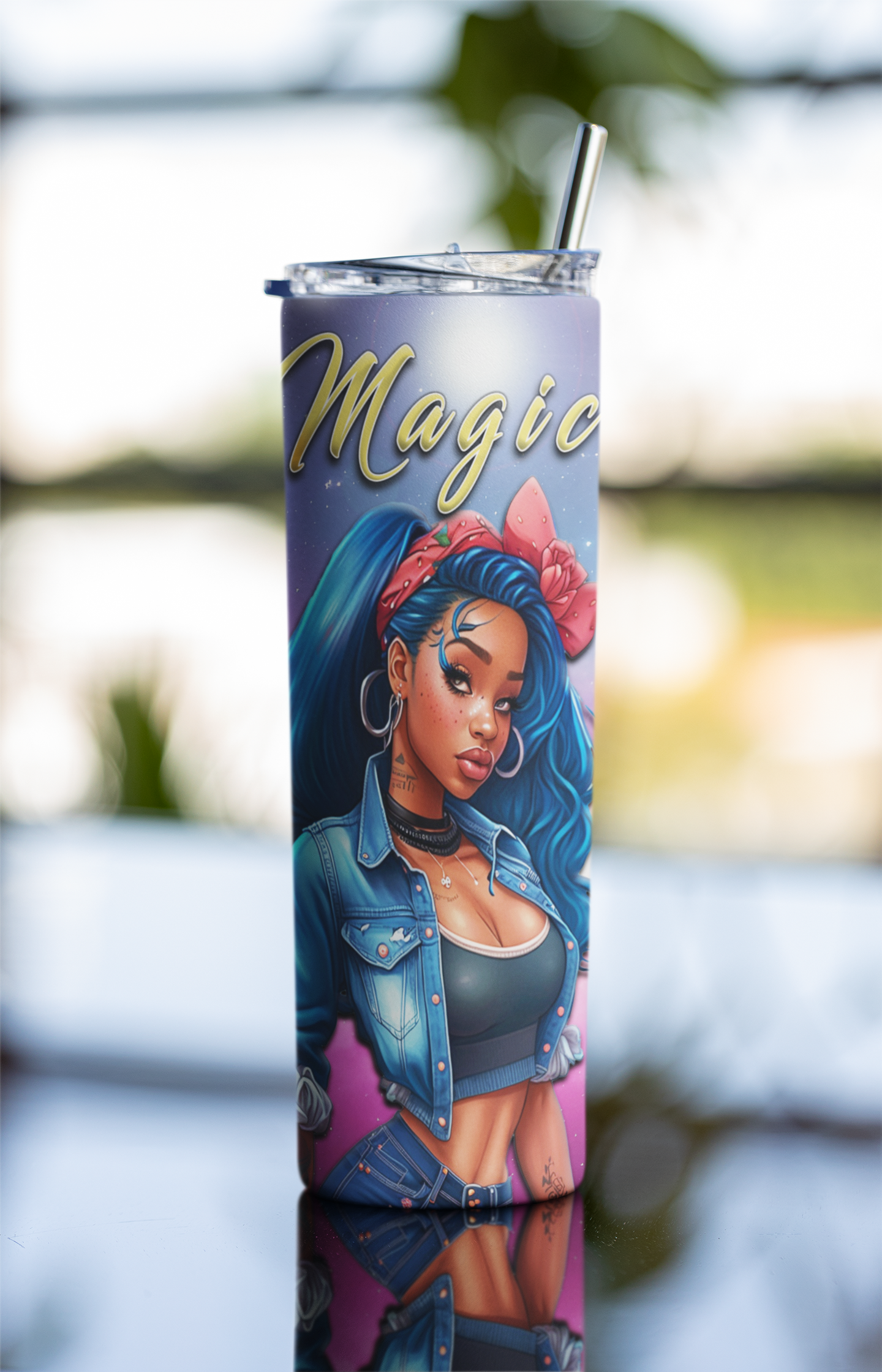 Black Girl Magic Tumbler - New